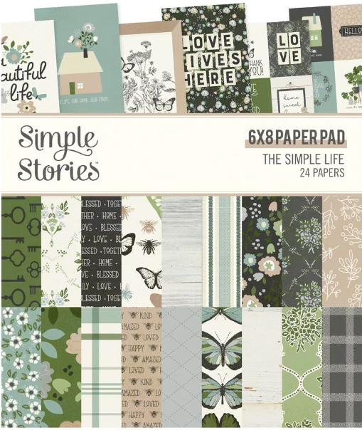 SIMPLE STORIES THE SIMPLE LIFE PAPER PAD 6X8 - Scrapbook Superstore